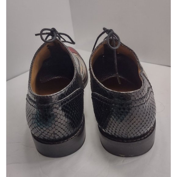 Marc Jacobs leather animal print oxfords size 9 - Picture 7 of 10